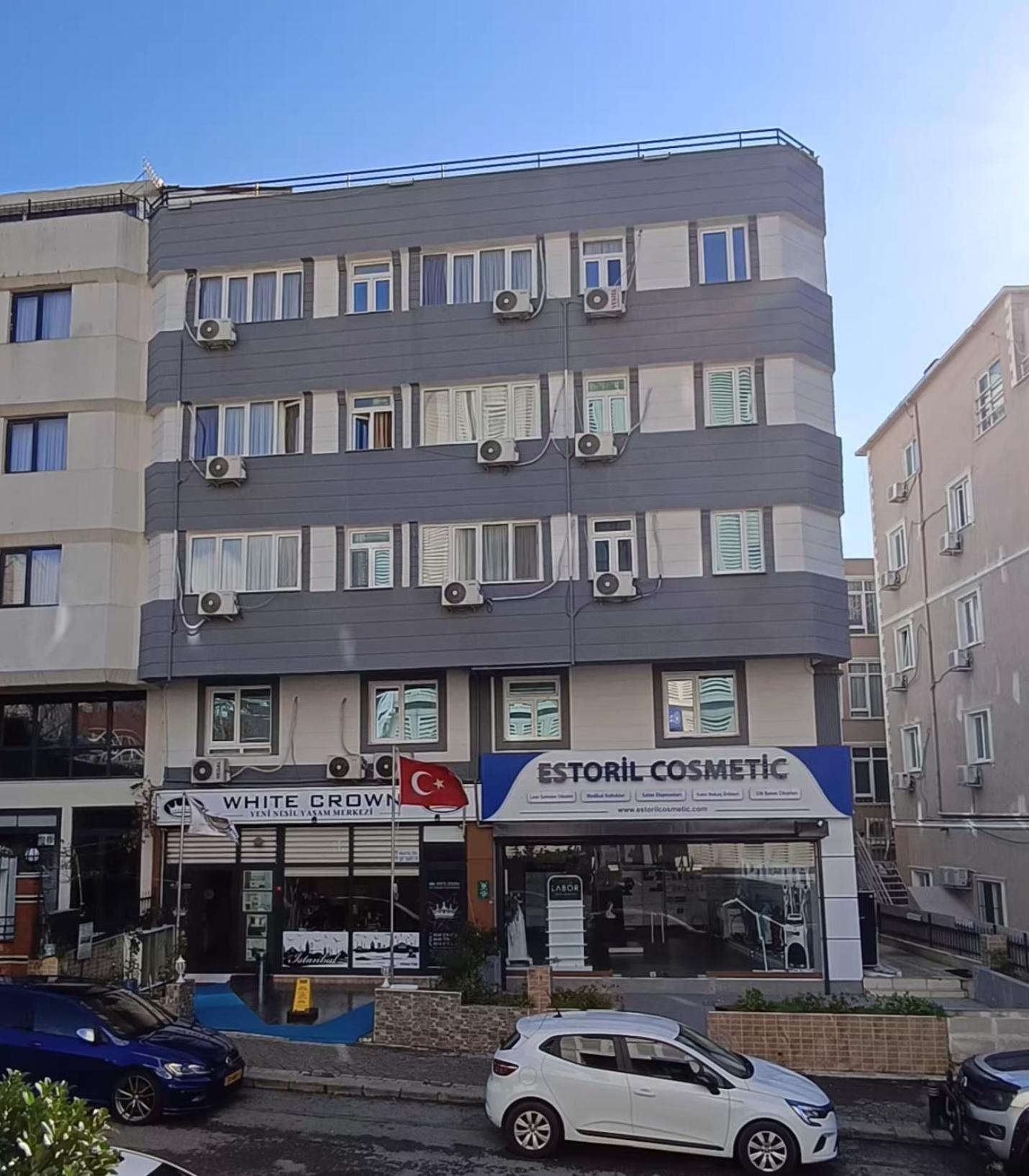 White Crown Apartman Ve Yasam Merkezi Istanbul Bagian luar foto